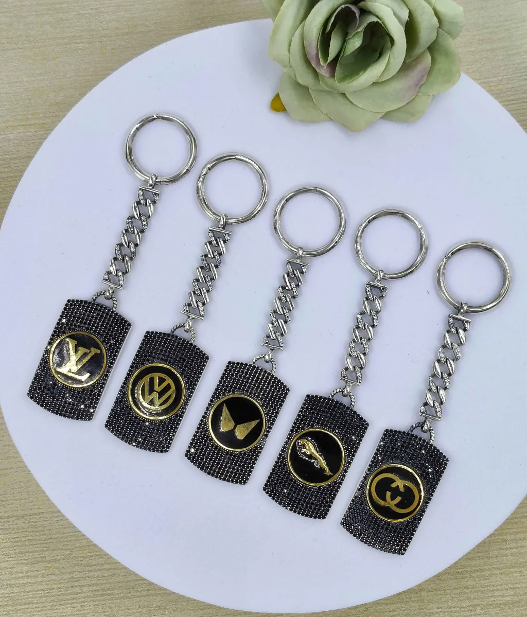 925 silver keychain